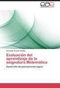 Evaluación del aprendizaje de la asignatura Matemática