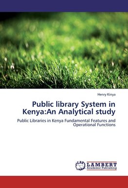 Public library System in Kenya:An Analytical study