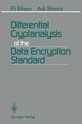 Differential Cryptanalysis of the Data Encryption Standard