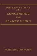 Observations Concerning the Planet Venus