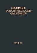 Ergebnisse der Chirurgie und Orthopädie