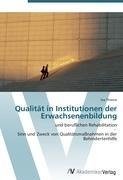 Qualität in Institutionen der Erwachsenenbildung