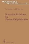 Numerical Techniques for Stochastic Optimization