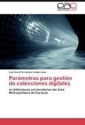 Parámetros para gestión de colecciones digitales