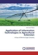 Application of Information Technologies in Agricultural Extension