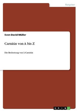 Carnitin von A bis Z