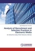 Analysis of Recruitment and Selection Practices in Electronic Media