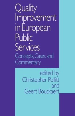 Quality Improvement in European Public Services