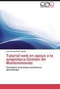 Tutorial web en apoyo a la asignatura Gestión de Mantenimiento