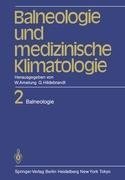 Balneologie und medizinische Klimatologie