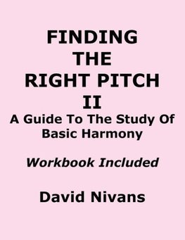 Finding the Right Pitch II