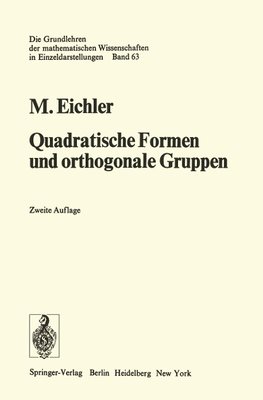 Quadratische Formen und orthogonale Gruppen