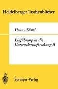 Einführung in die Unternehmensforschung II