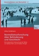 Normalismusforschung über Behinderung und Geschlecht