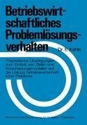 Betriebswirtschaftliches Problemlösungsverhalten