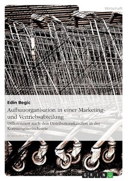 Aufbauorganisation in einer Marketing- und Vertriebsabteilung