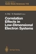 Correlation Effects in Low-Dimensional Electron Systems