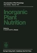 Inorganic Plant Nutrition