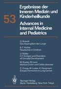 Ergebnisse der Inneren Medizin und Kinderheilkunde/Advances in Internal Medicine and Pediatrics