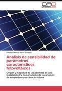 Análisis de sensibilidad de parámetros característicos fotovoltaicos