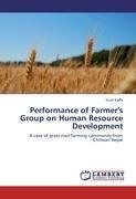 Performance of Farmer's Group on Human Resource Development