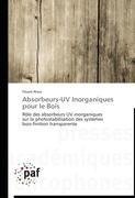 Absorbeurs-UV Inorganiques pour le Bois