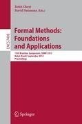 Formal Methods: Foundations and Applications