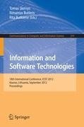 Information and Software Technologies