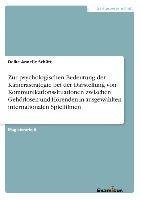 Zur psychologischen Bedeutung der Kamerastrategie bei der Darstellung von Kommunikationssituationen zwischen Gehörlosen und Hörenden in ausgewählten internationalen Spielfilmen