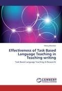 Effectiveness of Task Based Language Teaching in Teaching writing