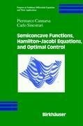 Semiconcave Functions, Hamilton-Jacobi Equations, and Optimal Control