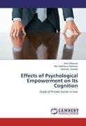 Effects of Psychological Empowerment on Its Cognition