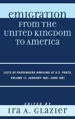 Emigration from the United Kingdom to America V17