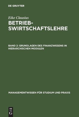 Betriebswirtschaftslehre 2