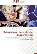 Transmission du sentiment d'appartenance