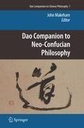 Dao Companion to Neo-Confucian Philosophy