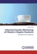 Informal Faculty Mentoring of Master's Degree Students