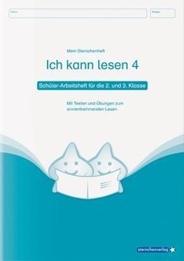 Ich kann lesen 4.  Mein Sternchenheft Schülerarbeitsheft  für die 2. und 3. Klasse