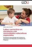 Labor correctiva en  escolares con necesidades educativas especiales