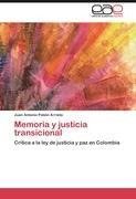 Memoria y justicia transicional