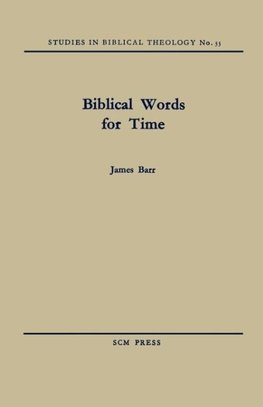 Biblical Words for Time