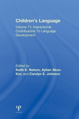 Nelson, K: Children's Language