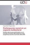 Participación social en un espacio multiactoral