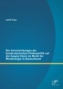 Die Anreizwirkungen der bundesdeutschen Förderpolitik auf die Supply Chain im Markt für Windenergie in Deutschland