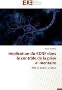 Implication du BDNF dans le contrôle de la prise alimentaire