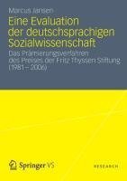 Eine Evaluation der deutschsprachigen Sozialwissenschaft