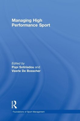 Managing High Performance Sport