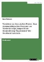 Verstehen von literarischen Texten - Zum literaturdidaktischen Potenzial von Musikvideoclips, dargestellt am Musikvideoclip "Kapitulation" der Rockband Tocotronic