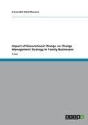 Impact of Generational Change on Change Management Strategy in Family Businesses