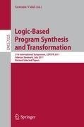 Logic-Based Program Synthesis and Transformation